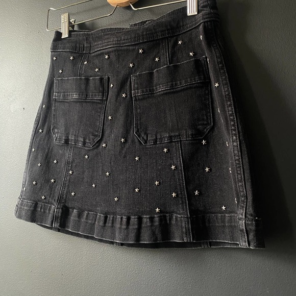 Madewell Black Mini Jean Skirt - Picture 10 of 11